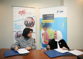 توقيع بروتوكول تعاون بين جمعية سند ومؤسسة التعليم من أجل التوظيف لتمكين الشباب الأيتام