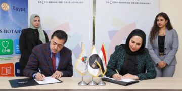 ساعد الخير ونادي روتاري يوتوبيا يُوقعان بروتوكول تعاون مشترك