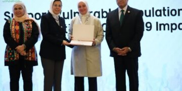 تكريم مؤسسة سوريا الغد للإغاثة لتعاونها مع الهلال الأحمر المصري