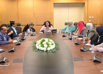 نائبة وزيرة التضامن الاجتماعي تلتقي مدير مشروع EOSD ووفد من الوكالة الألمانية للتعاون الدولي