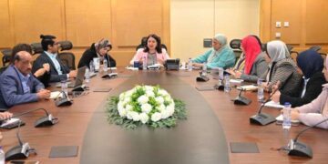 نائبة وزيرة التضامن الاجتماعي تلتقي مدير مشروع EOSD ووفد من الوكالة الألمانية للتعاون الدولي