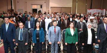 تحت رعاية السيدة الفاضلة حرم السيد رئيس الجمهورية  الهلال الأحمر المصري يدشن مبادرة “بإيديك تنقذ حياة”