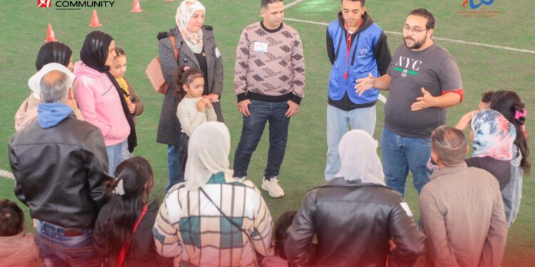 جمعية لقاء للتضامن والعمل الإجتماعي تشارك لحظات من معسكر مسار اختياري