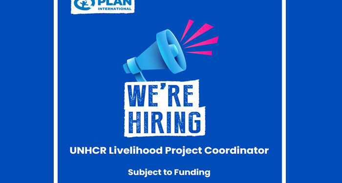 بلان انترناشيونال تعلن عن وظيفة منسق مشروع سبل العيش لدى المفوضية السامية للأمم المتحدة لشؤون اللاجئين