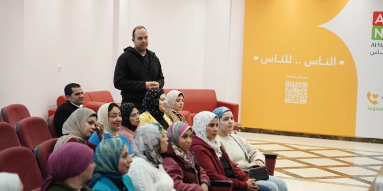 زيارة وفد الأكاديمية الوطنية للتدريب إلى مستشفى الناس