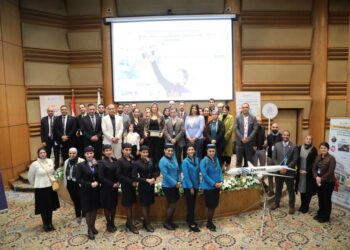 مستشفى57357 يحتفل بيوم الطيران المدنى بحضور شركاء الخير