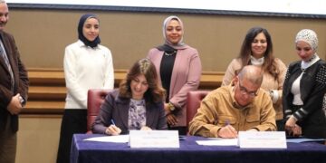 توقيع بروتوكول تعاون بين مستشفى 57357 والجامعة المصرية الصينية