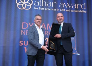 مؤسسة “شباب القادة” تحصل على جائزة “أثر” المتميزة عن أفضل الممارسات في الاستدامة والمسؤولية المجتمعية