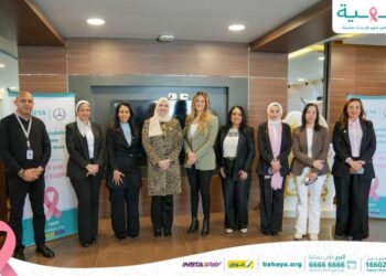 المدير التنفيذي لشركة مرسيدس يزور مستشفى بهية في الشيخ زايد