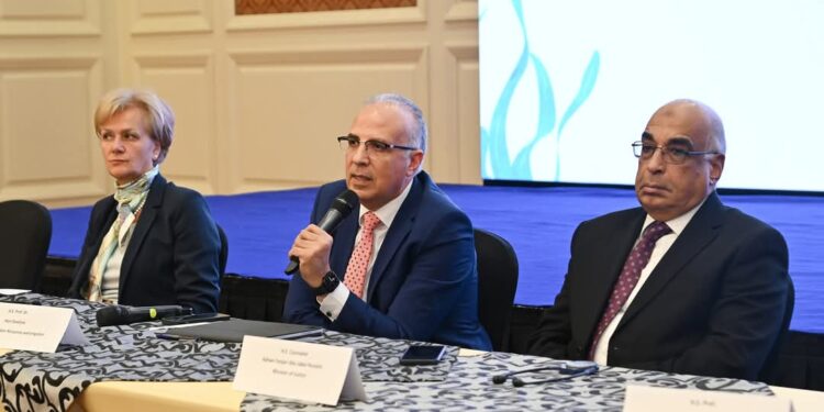 وزير الري يشهد الاحتفال باليوم العالمي للمياه بحضور نخبة من الوزراء والمسؤولين والإعلاميين 1 وزير الري يشهد الاحتفال باليوم العالمي للمياه بحضور نخبة من الوزراء والمسؤولين والإعلاميين