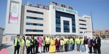 الرئيس التنفيذي لشركة بلتون القابضة تزور مؤسسة بهية بمشاركة فريق عمل الشركة