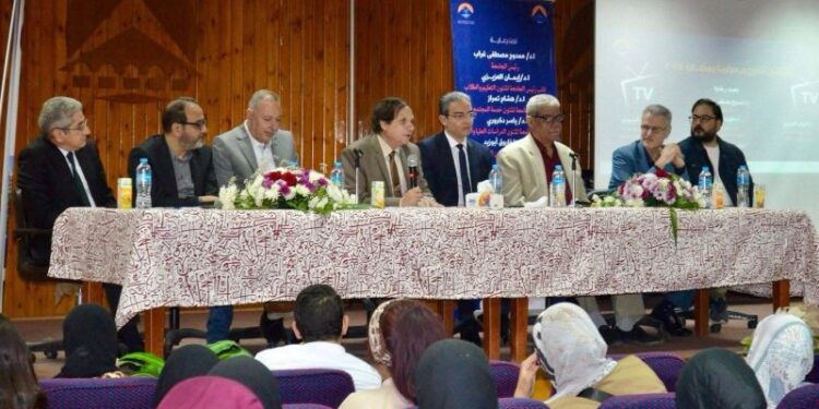 كلية الإعلام جامعة ٦ أكتوبر تنظم ملتقى" تقييم دراما رمضان ٢٠٢٥ " 1 كلية الإعلام جامعة ٦ أكتوبر تنظم ملتقى” تقييم دراما رمضان ٢٠٢٥ “