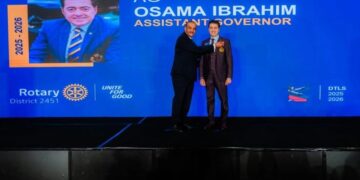 اختيار أسامة ابراهيم رئيس شركة spark للتسويق في منصب مساعد محافظ روتاري مصر