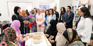 مؤسسة بهية تستقبل حرم وزير الخارجية والهجرة وزوجات سفراء دول عربية