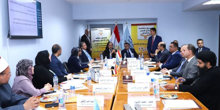 جهود صندوق مكافحة وعلاج الإدمان خلال أسبوع 1 جهود صندوق مكافحة وعلاج الإدمان خلال أسبوع