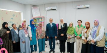 وفد شركة غاز مصر يزور مؤسسة بهية