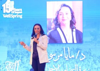 وزيرة التضامن تشهد فعاليات  المُعسكر التدريبي  لمتطوعي “ويل سبرنج” بمدرسة الشويفات الدولية