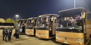 التضامن الاجتماعي: استلام 283 حافلة مطابقة للمواصفات الفنية استعداداً لتصعيد الحجاج إلى عرفات
