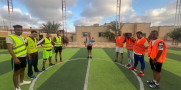 أنشطة رياضية وترفيهية للمتعافين من الإدمان داخل مراكز العزيمة 