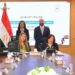 وزيرة التضامن تشهد توقيع بروتوكول بين صندوق دعم الصناعات الريفية والشركة المصرية (iscore)