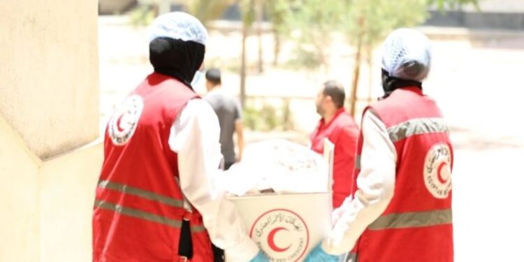 «عيدنا فرحة وتكافل».. الهلال الأحمر المصري يوزع أضاحي العيد على الأسر الأولى بالرعاية