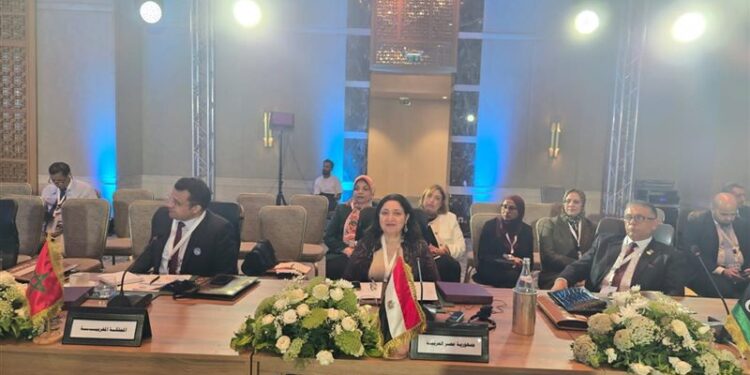 نائبة وزيرة التضامن تترأس الوفد المشارك فى أعمال "الاجتماع العربي الإقليمي رفيع المستوى" بتونس 1 نائبة وزيرة التضامن تترأس الوفد المشارك فى أعمال “الاجتماع العربي الإقليمي رفيع المستوى” بتونس