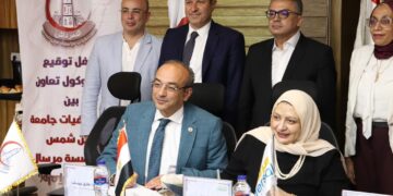 مرسال عضو التحالف الوطني توقع بروتوكول تعاون مع مستشفيات جامعة عين شمس لدعم الرعاية الصحية