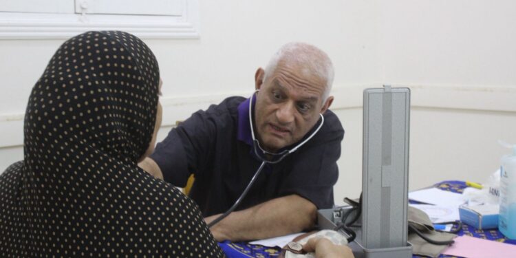 مرسال عضو التحالف الوطني تنظم قافلة طبية مجانية بالجيزة