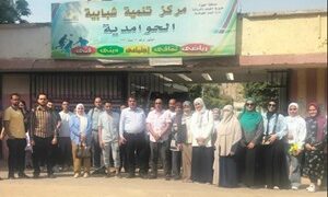 جامعة القاهرة تطلق قافلة تنموية شاملة بالحوامدية بالتعاون مع التحالف الوطنى