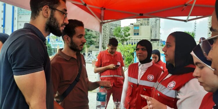 مشاركة مميزة للهلال الأحمر المصري في قمة “ستارت” لختام أنشطة وحدات التضامن الاجتماعي بالجامعات