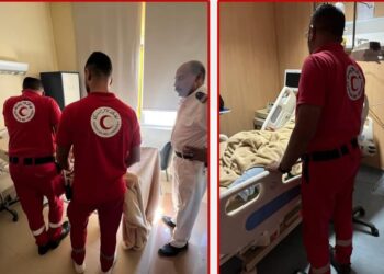 الهلال الأحمر المصري يزور مصابي حادث طريق «الإسكندرية – مطروح» بالمستشفى ويقدم خدمات الدعم النفسي