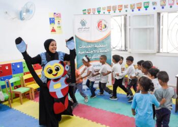 أسقفية الخدمات العامة عضو التحالف الوطني تنظم احتفالية “Colors Day” للأطفال بحضانة براعم مصر بقنا