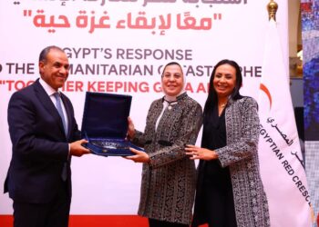 وزيرا الخارجية والتضامن يكرمان الهلال الأحمر المصري لجهوده في غزة