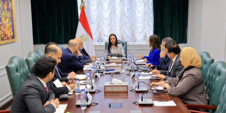 وزيرة التضامن تلتقي المدير التنفيذي لمصر بمجموعة البنك الدولي 1 وزيرة التضامن تلتقي المدير التنفيذي لمصر بمجموعة البنك الدولي