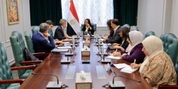 وزيرة التضامن تلتقي سفير إيطاليا بالقاهرة لبحث سبل تعزيز التعاون المشترك