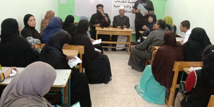 التحالف الوطني يطلق القافلة السابعة من قوافل “إيد واحدة” في قرية برنشت بالجيزة لخدمة أكثر من 18 ألف مواطن