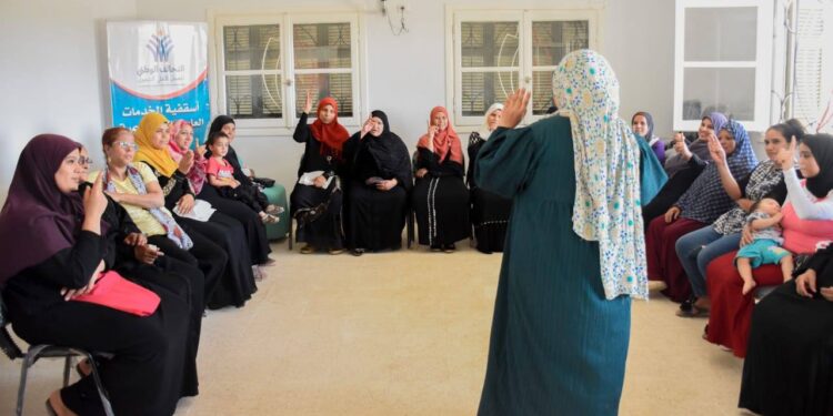 أسقفية الخدمات عضو التحالف الوطني تنفذ دورة لتعليم الكبار بقرية سلامون بمحافظة سوهاج