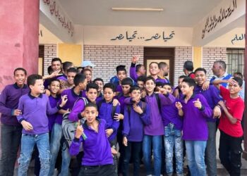 التحالف الوطني للعمل الأهلي التنموي بالبحيرة يختتم المرحلة الثالثة من دعم التعليم بتوزيع 600 شنطة مدرسية