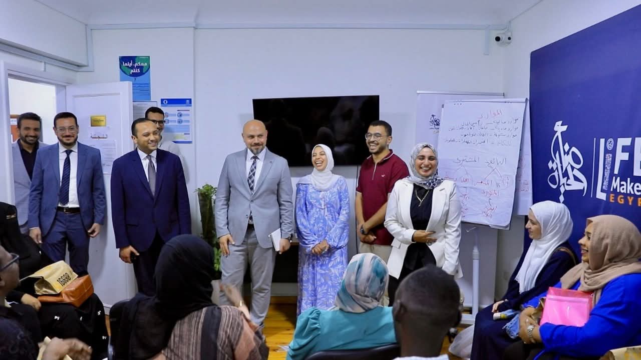 صُنّاع الحياة عضو التحالف الوطني للعمل الأهلي التنموي تفتتح المركز المجتمعي للاجئين بالقاهرة 5 لسيشسل