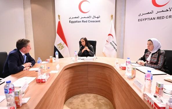 وزيرة التضامن الاجتماعي تستقبل وكيل الأمين العام للأمم المتحدة للشئون الإنسانية 1 وزيرة التضامن الاجتماعي تستقبل وكيل الأمين العام للأمم المتحدة للشئون الإنسانية