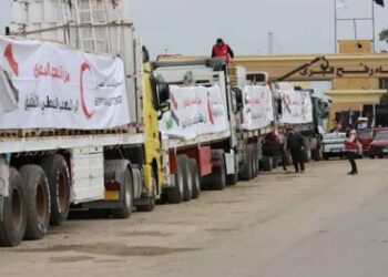 قافلة زاد العزة الـ74 تدخل قطاع غزة عبر ميناء رفح