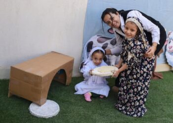 أسقفية الخدمات تحتفل باليوم العالمي للطفل في قرية سلامون بمحافظة سوهاج