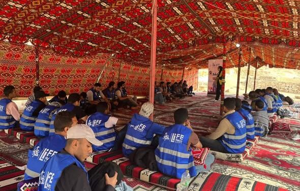 مؤسسة صناع الحياة تنظم ملتقى تدريبيًا في الإغاثة والطوارئ 1 مؤسسة صناع الحياة تنظم ملتقى تدريبيًا في الإغاثة والطوارئ