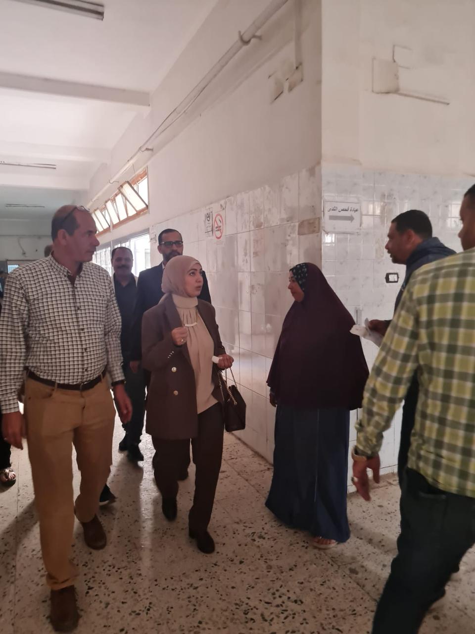 مرور مفاجئ لوكيل وزارة الصحة بالفيوم على مستشفى الفيوم العام 4 سلسيشلسيشلس
