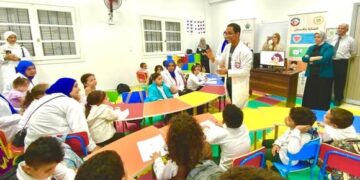 جمعية رعاية مرضى الكبد عضو التحالف الوطني للعمل الأهلي التنموي تنظم يومًا توعويًا عن صحة أسنان الأطفال بمحافظة الدقهلية