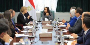 وزيرة التضامن تلتقي المديرة الإقليمية للتنمية البشرية بمنطقة الشرق الأوسط وشمال أفريقيا بالبنك الدولي