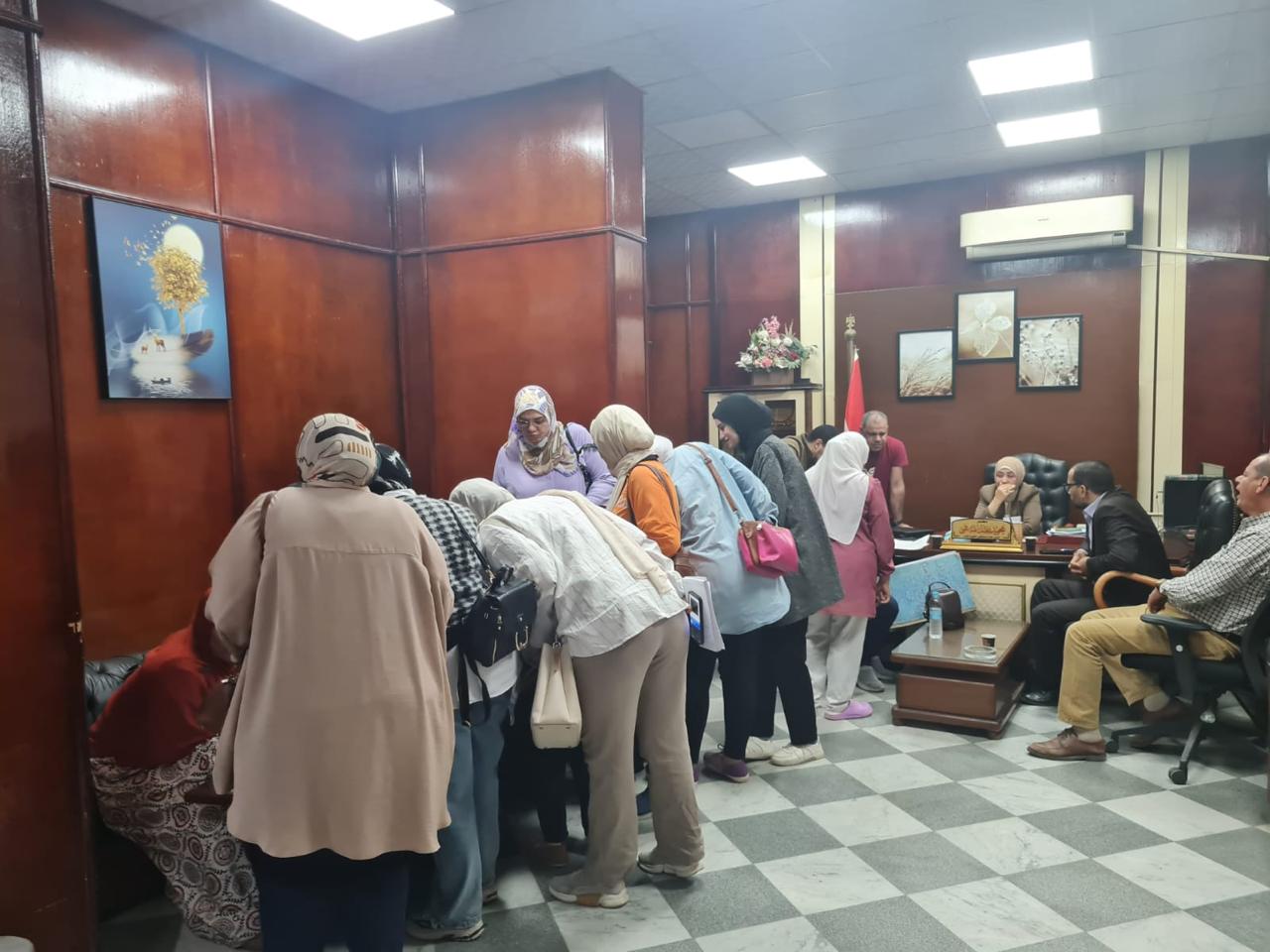 مرور مفاجئ لوكيل وزارة الصحة بالفيوم على مستشفى الفيوم العام 3 لللللللللللل