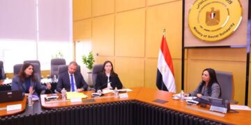 وزيرة التضامن تلتقي وفد المتابعة الدورية النصف السنوية لبعثة البنك الدولي