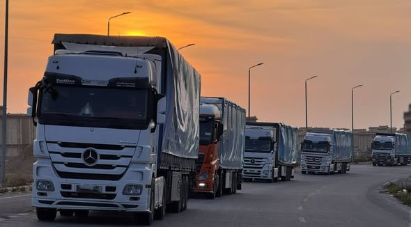 التحالف الوطني للعمل الأهلي التنموي يسيّر 19 شاحنة ألبان أطفال بوزن 9.5 طن إلى قطاع غزة 6 بيبيسش