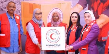 وزيرة التضامن تطلق قافلة مساعدات إنسانية لدعم الأشقاء في السودان
